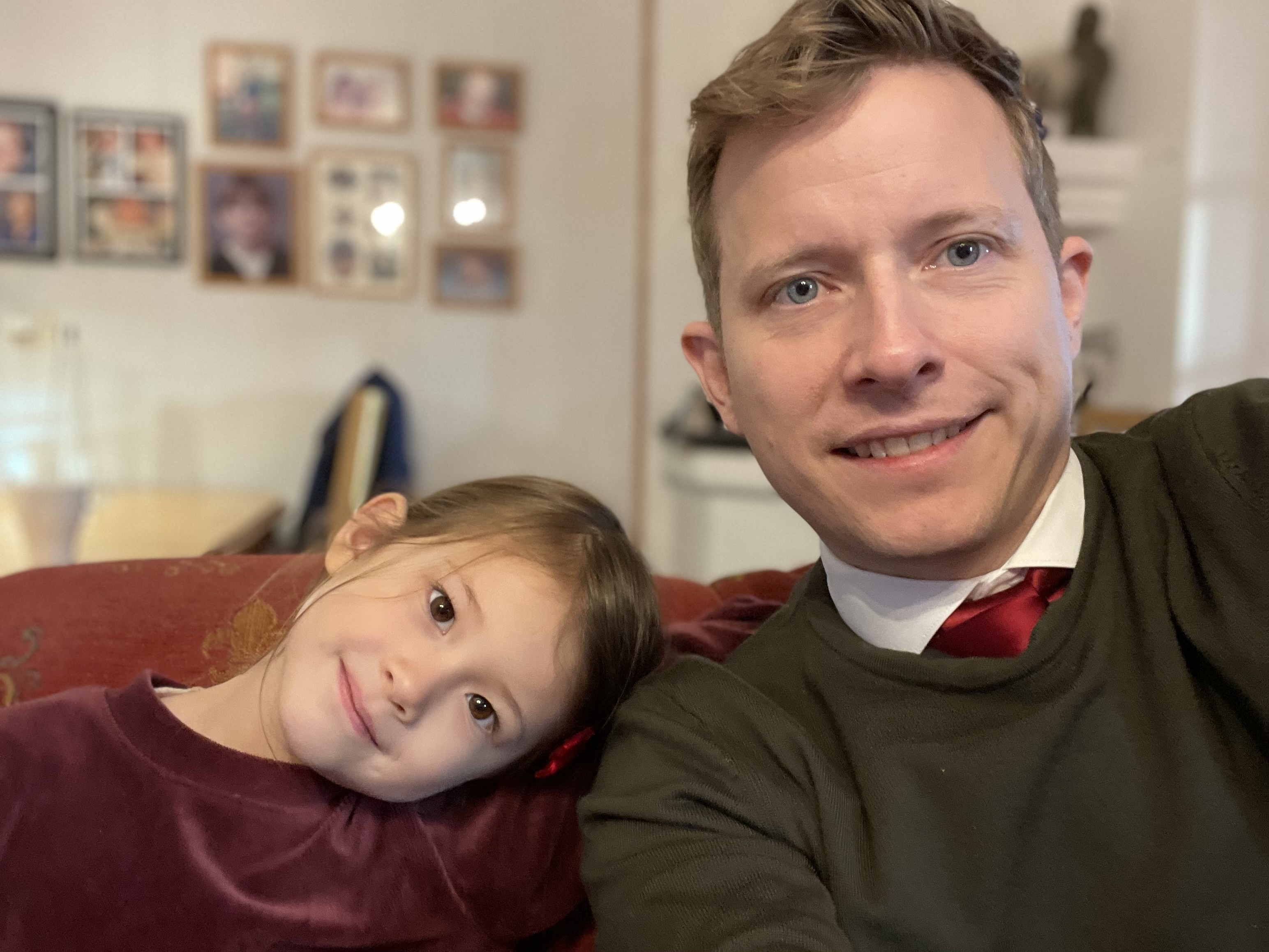 Celebrating Christmas together - Adeline Lee Høie
